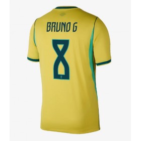 Pánské fotbalový oblečení Brazílie Bruno Guimaraes #8 Domácí košile MS 2026 Krátkým Rukávem
